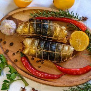 РУЛЕТ скумбрии горячего копчения 1 кг