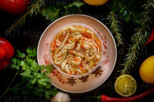 Кальмар по-корейски 500 гр (2)