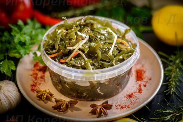 Салат из морской капусты Витаминный 0,5 кг.